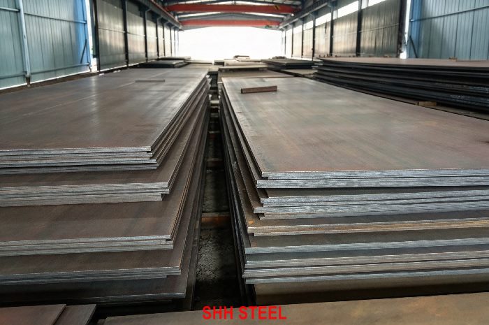 KR RD63 shipbuilding steel plate to Korean Register (KR) rules, stacked hull plates