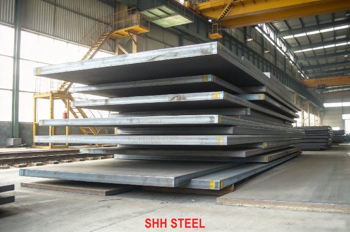 KR RD70 marine steel plate per Korean Register (KR) rules at SHH STEEL warehouse
