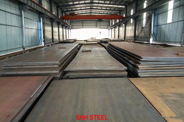 KR RE47 shipbuilding steel plate to Korean Register (KR) rules, stacked hull plates