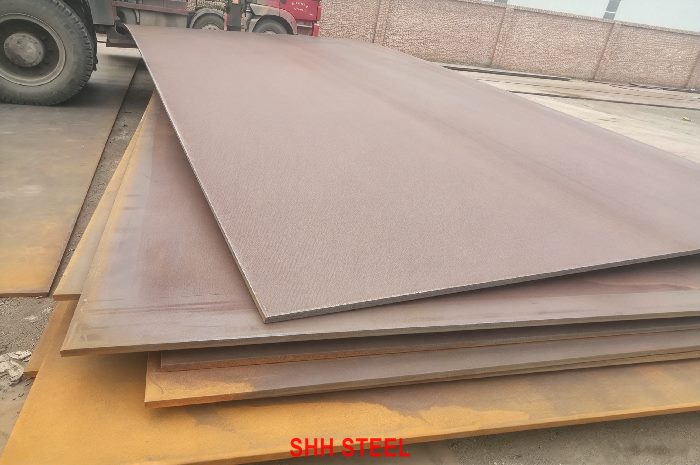 KR RF47 shipbuilding steel plate to Korean Register (KR) rules, stacked hull plates