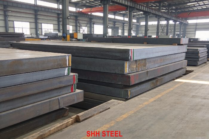 KR RF70 marine steel plate per Korean Register (KR) rules at SHH STEEL warehouse