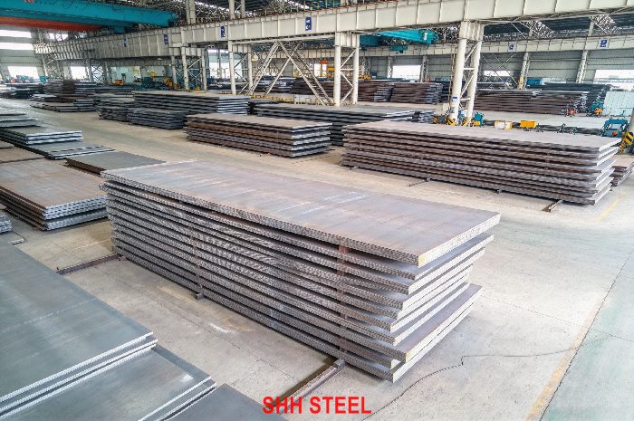 LR AH40 marine steel plate per Lloyd's Register (LR) rules at SHH STEEL warehouse