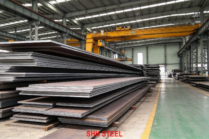 LR DH46 marine steel plate per Lloyd's Register (LR) rules at SHH STEEL warehouse