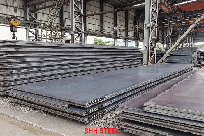 LR EH42 marine steel plate per Lloyd's Register (LR) rules at SHH STEEL warehouse