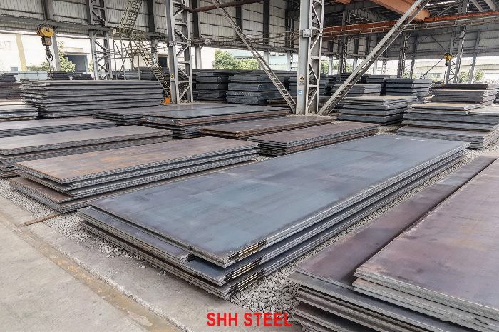 LR FH36 shipbuilding steel plate to Lloyd's Register (LR) rules, stacked hull plates