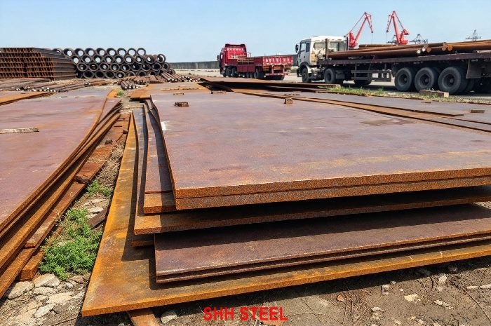 LR FH50 marine steel plate per Lloyd's Register (LR) rules at SHH STEEL warehouse