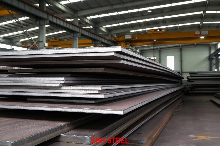 NK E36 EH36 shipbuilding steel plate to ClassNK (NK) rules, stacked hull plates
