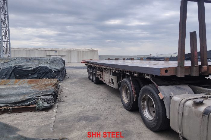 Close view of NK E40 EH40 hull structural steel plate, ClassNK (NK) rules