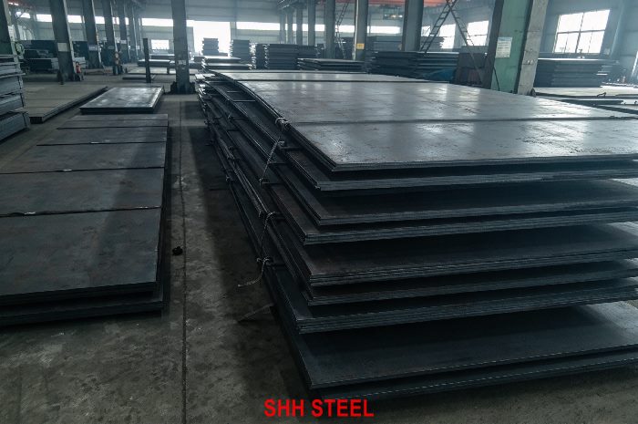 NK KA620 shipbuilding steel plate to ClassNK (NK) rules, stacked hull plates