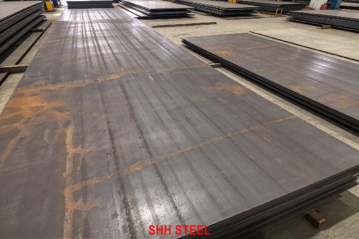 NK KD420 shipbuilding steel plate to ClassNK (NK) rules, stacked hull plates