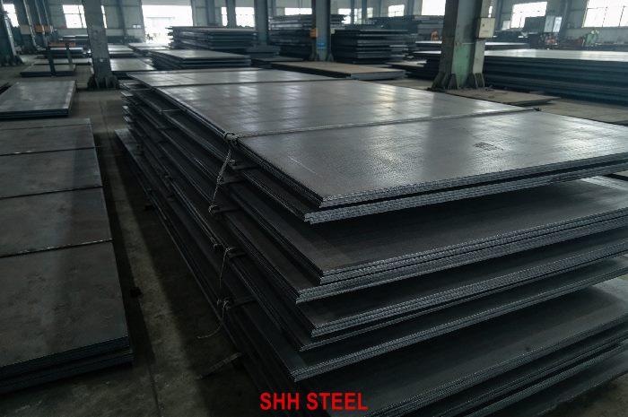 NK KD690 shipbuilding steel plate to ClassNK (NK) rules, stacked hull plates