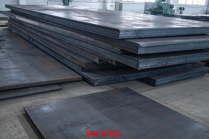 Close view of NK KE620 hull structural steel plate, ClassNK (NK) rules
