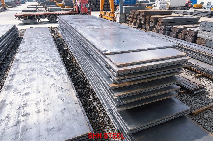 GB/T 1591 Q390MD thermomechanically rolled high-strength low-alloy structural steel plate, 390 MPa yield, −20 °C impact, SHH STEEL