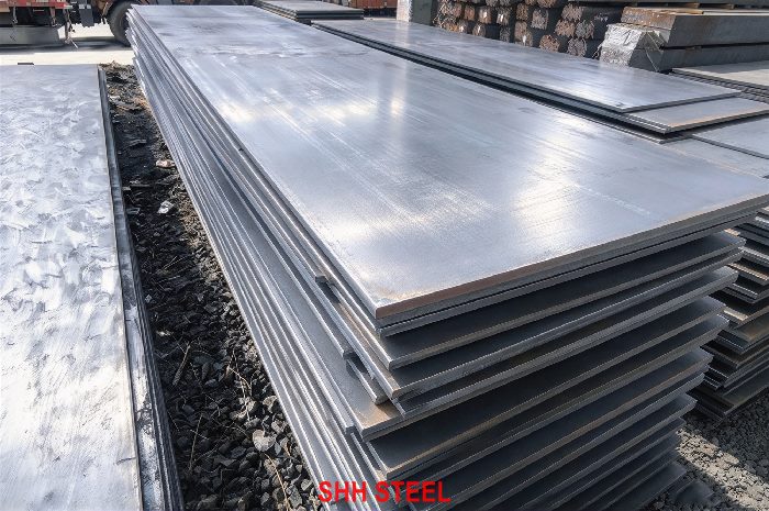 GB/T 1591 Q390ME thermomechanically rolled high-strength low-alloy structural steel plate, 390 MPa yield, −40 °C impact, SHH STEEL
