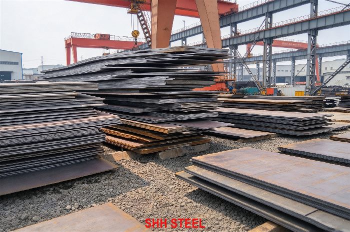 GB/T 1591 Q390MF thermomechanically rolled high-strength low-alloy structural steel plate, 390 MPa yield, −60 °C impact, SHH STEEL