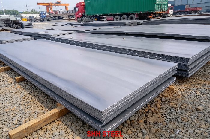 GB/T 16270 Q460C quenched and tempered high-strength structural steel plate, 460 MPa yield, 0 °C impact, SHH STEEL