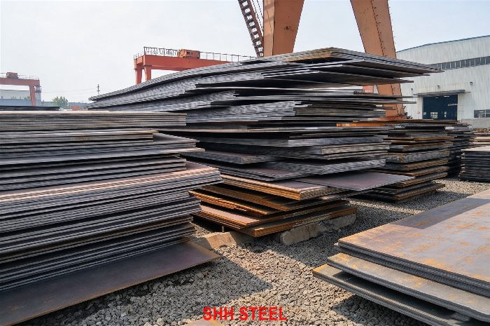 GB/T 1591 Q460MC thermomechanically rolled high-strength low-alloy structural steel plate, 460 MPa yield, 0 °C impact, SHH STEEL