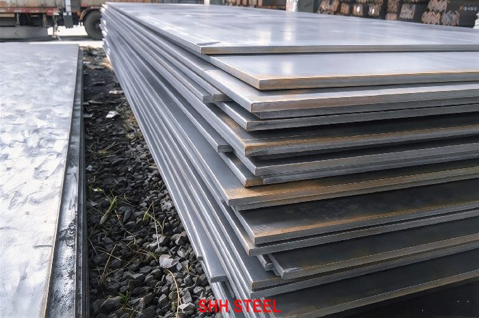 GB/T 1591 Q460MD thermomechanically rolled high-strength low-alloy structural steel plate, 460 MPa yield, −20 °C impact, SHH STEEL