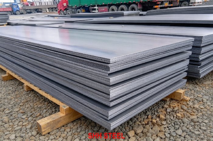 GB/T 16270 Q500C quenched and tempered high-strength structural steel plate, 500 MPa yield, SHH STEEL