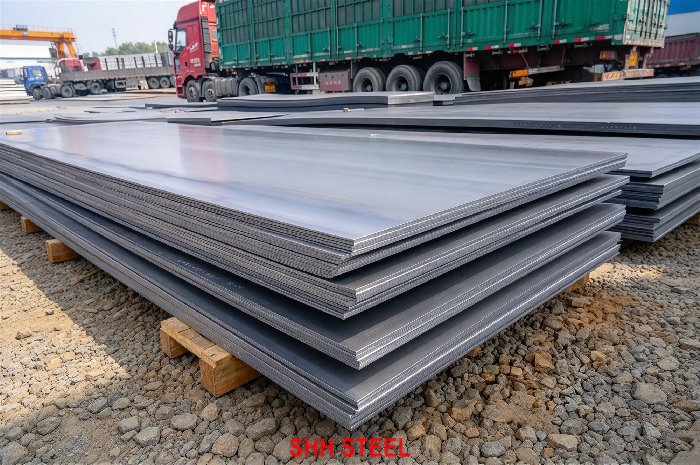 GB/T 16270 Q500E quenched and tempered high-strength structural steel plate, −40 °C impact, SHH STEEL