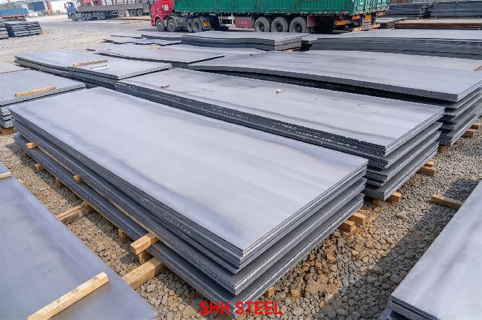 GB/T 16270 Q550D quenched and tempered high-strength structural steel plate, −20 °C impact, SHH STEEL