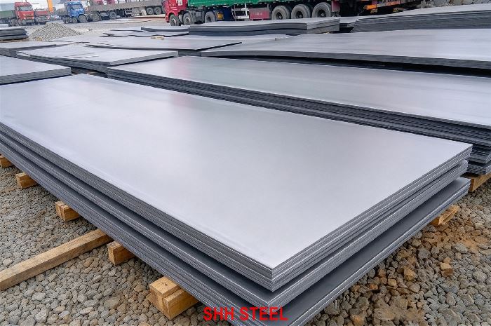 GB/T 16270 Q550E quenched and tempered high-strength structural steel plate, −40 °C impact, SHH STEEL