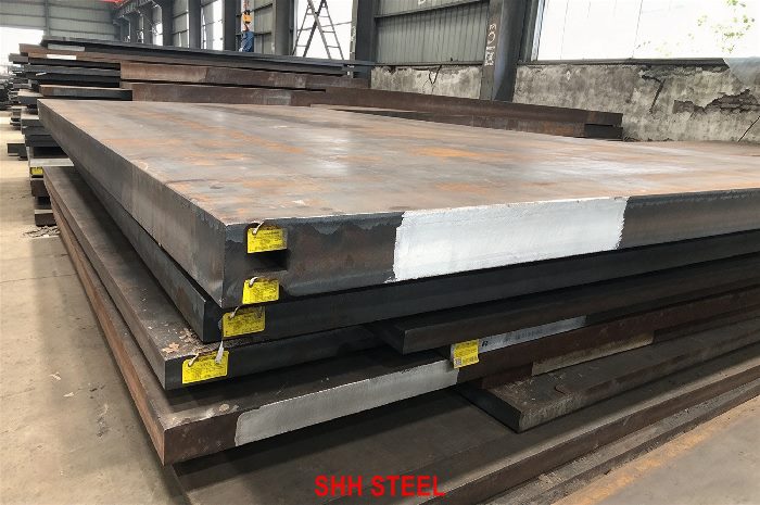GB/T 1591 Q550MD thermomechanically rolled high-strength low-alloy structural steel plate, 550 MPa yield, −20 °C impact, SHH STEEL