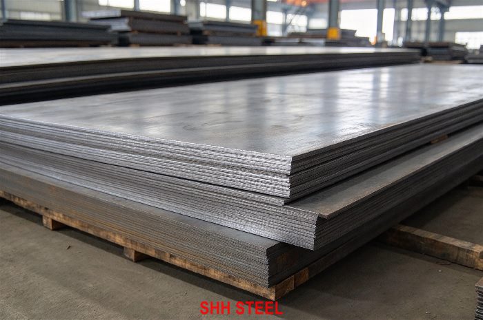 GB/T 1591 Q550MF thermomechanically rolled high-strength low-alloy structural steel plate, 550 MPa yield, −60 °C impact, SHH STEEL