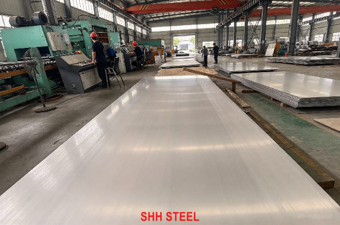 EN 10028-7 X1CrNi25-21 (1.4335) stainless steel plate at SHH STEEL warehouse