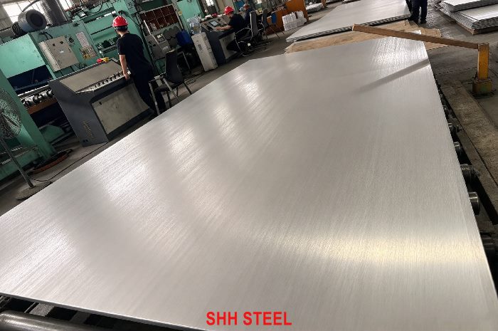 EN 10028-7 X2CrNiMoN17-13-3 (1.4429) stainless steel plate at SHH STEEL warehouse