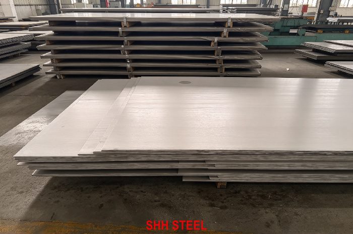 EN 10028-7 X2CrNiMoN17-13-5 (1.4439) stainless steel plate at SHH STEEL warehouse