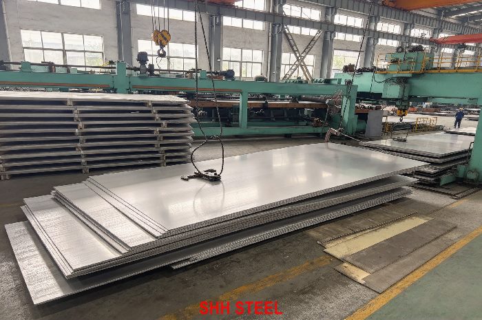 EN 10028-7 X2CrNiN18-7 (1.4318) stainless steel plate at SHH STEEL warehouse