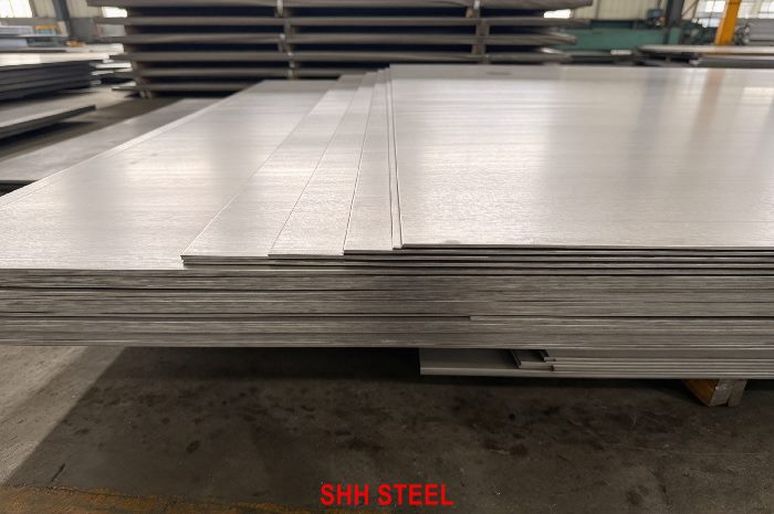 EN 10028-7 X3CrNiMo17-13-3 (1.4436) stainless steel plate at SHH STEEL warehouse