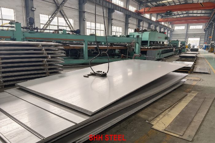 EN 10028-7 X4CrNiMo16-5-1 (1.4418) stainless steel plate at SHH STEEL warehouse