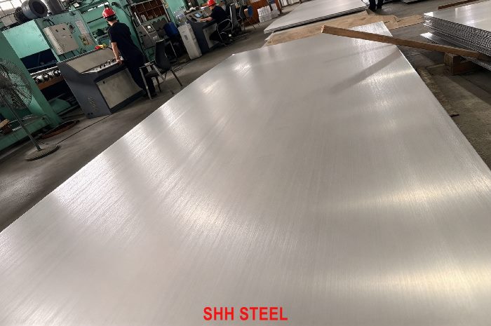 EN 10028-7 X5CrNiMo17-12-2 (1.4401) stainless steel plate at SHH STEEL warehouse